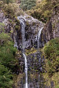 waterval op madeira eiland bij 25 fontes