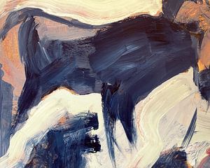 Stier kraft abstrakt