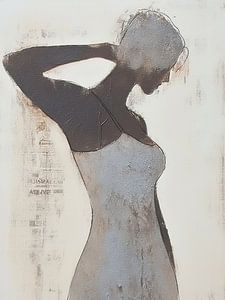 Stilisierte Frau