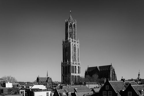 De Dom van Utrecht vanaf de parkeergarage Springweg (2)