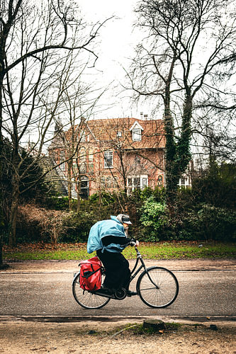 Fietsen in Amsterdam in de winter