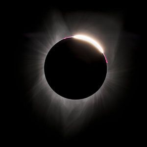 Éclipse solaire 2017 sur Marco Verstraaten