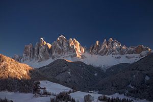 Geisler Gruppe in Fal di Funes, Dolomiten