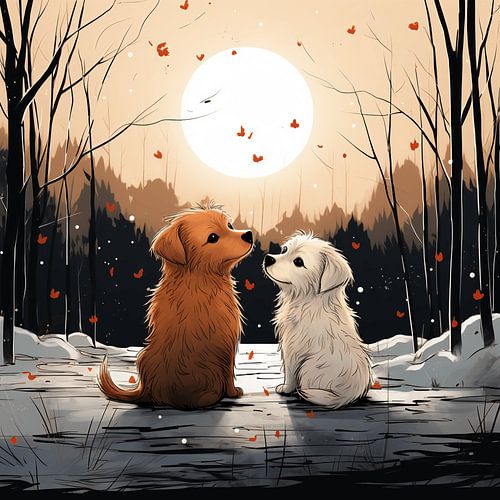 Puppy Fun: Snow Fun with Two Winter Adventurers