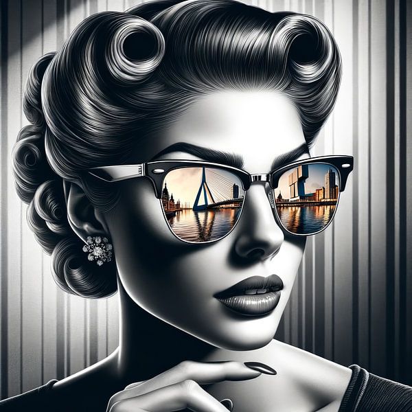 Reflection from Rotterdam III by Art Studio RNLD