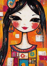 Ohrringe von Blickfänger Gemälde