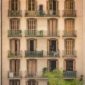 Het leven op de balkons van Barcelona van Jonas Röjestål