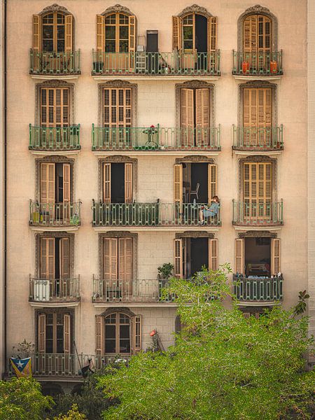 Het leven op de balkons van Barcelona van Jonas Röjestål