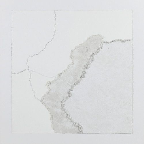 Art minimaliste moderne en blanc