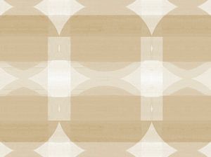 Abstract Bauhaus shapes sand colors
