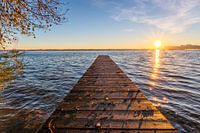 Morning light at Lake Chiemsee in Chiemgau