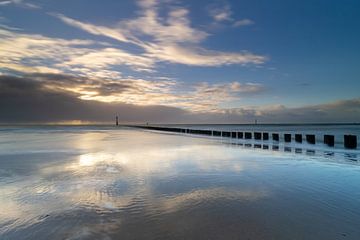 Strand Westkapelle van Henri van Avezaath