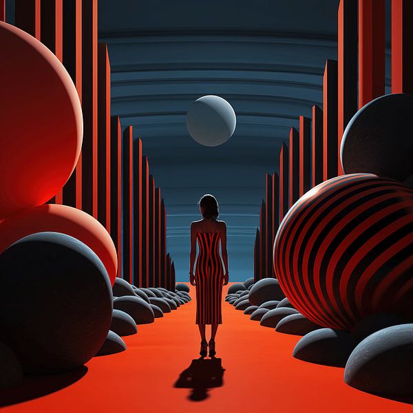 A Surreal Walkway by Art Lovers