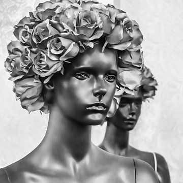 Two Women  - Salvador Dali von Maarten Leeuwis