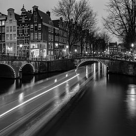 Boot Keizersgracht Amsterdam von Ronald Huiberse