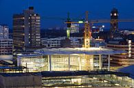 Zicht op stationsgebied in Utrecht van Donker Utrecht thumbnail