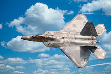 Lockheed Martin F-22 Raptor by Gert Hilbink
