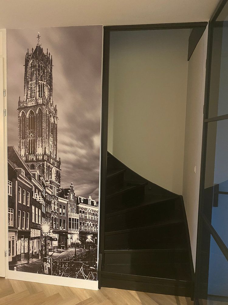 Utrecht - Vismarkt ZwartWit 02  van Thomas van Galen 