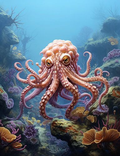 Mystischer Oktopus: Eine Unterwasser-Odyssee