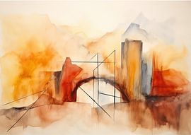 Abstract Expressionist 12398