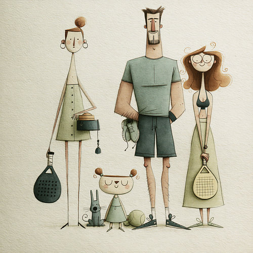 padel familie