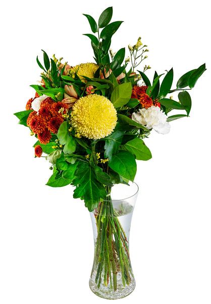 Boeket bloemen in een vaas van ManfredFotos