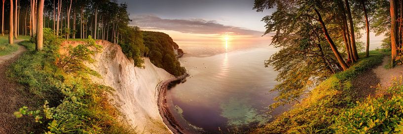 Kreidefelsen auf Rügen an der Ostsee. von Voss Fine Art Fotografie