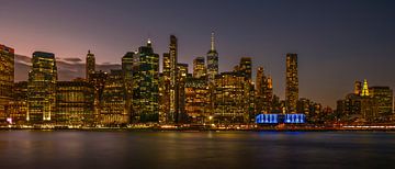 Manhattan Skyline at Night