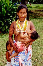 Indian mother - analogue photography! by Tom River Art