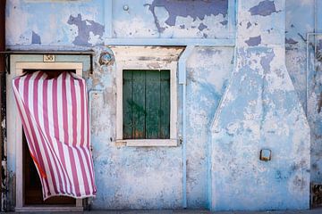 Belle maison sur l'île de Burano près de Venise sur Roy Poots