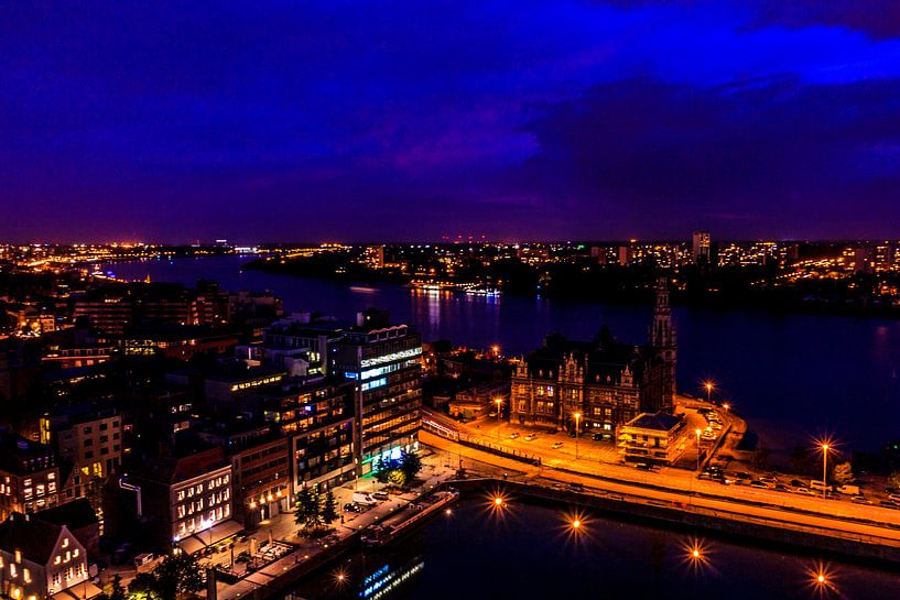 Antwerp by Night by Fabienne Lefevre
