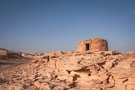Nawamis in de Sinai woestijn van Egypte van Marjan Schmit Visser