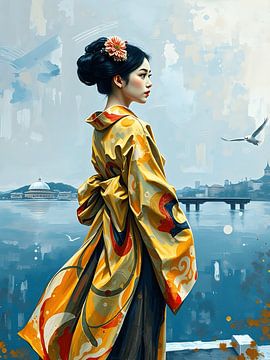 Geisha the memory by Jolique Arte