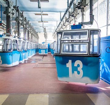 Madrid, trolleys gondoles.