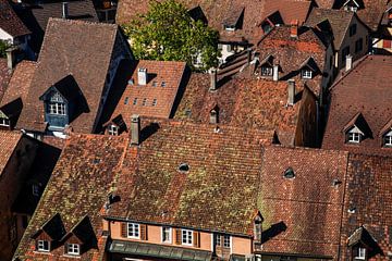 Daken boven de oude stad van Jürgen Wiesler