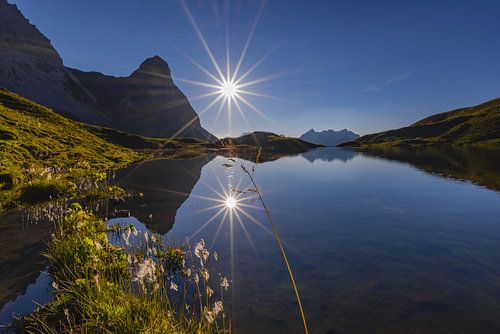 Zonsondergang aan het Rappensee