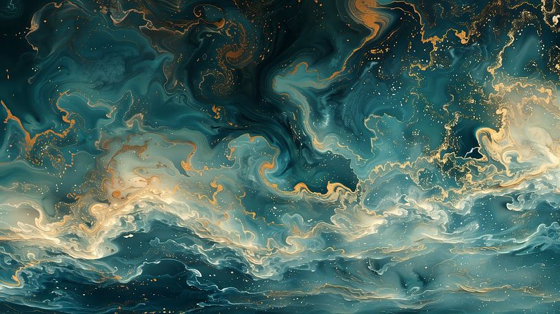 Sea abstract by Thea