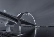 De Oversteek - Nijmegen (Noir et blanc) par Tux Photography Aperçu
