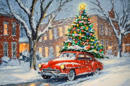 Sapin de Noël Neige