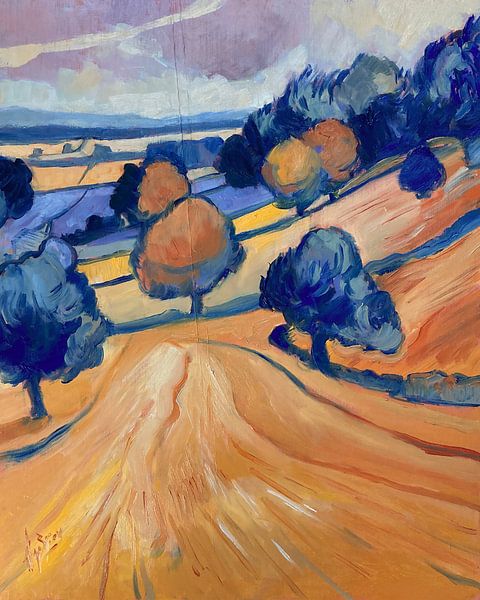 Landscape near Kanne by Nop Briex