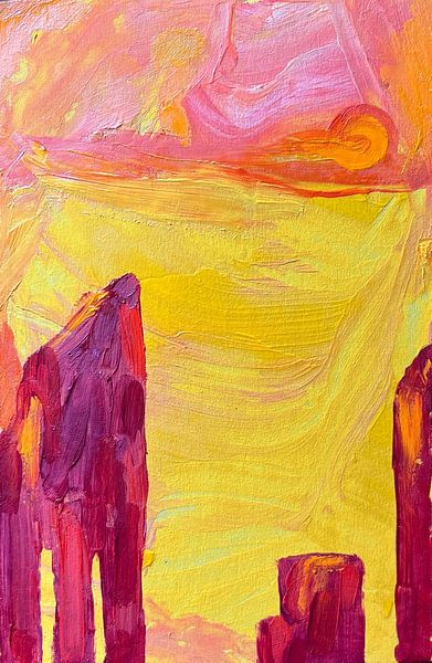 Follow the Sun by Helia Tayebi Art