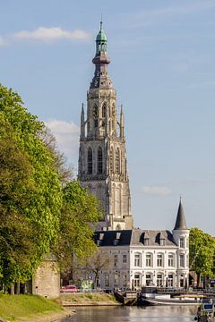 Grote Kerk - Ligne d'horizon de Breda - Brabant-Septentrional - Pays-Bas sur I Love Breda