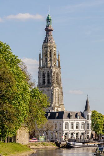 Grote Kerk - Skyline Breda - Noord Brabant - Nederland