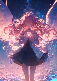 Frau mit Superkräften