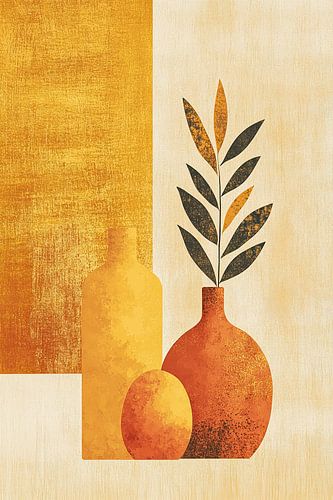 Zen Kunst | Beige Rust