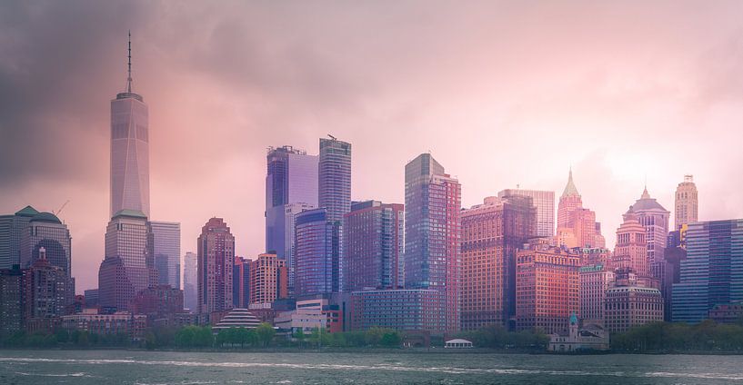 Down Town Manhattan by Dennis Donders