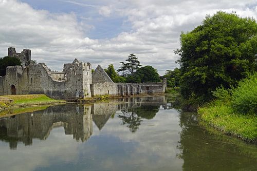 Desmond Castle ligt aan de rand van het dorp Adare