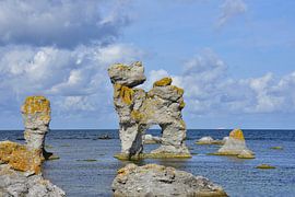 Gamle hamn on Gotland by Karin Jähne