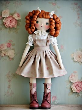 Vintage Doll Kollektion Rotschopf Clarissa