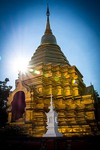 Temple à Chiang Mai, Thaïlande sur Cathy Janssens